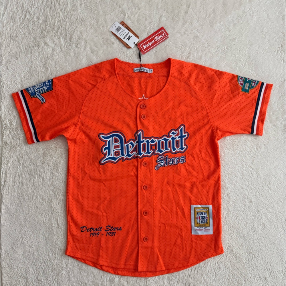 Detroit Stars Jersey, N3GRO League, Norman Thomas "Turkey" Stearnes, NWT